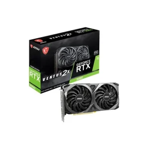 Limited-Time Sale for Summer Surprises RM 99：MSI GeForce RTX 3060 VENTUS 2X 12G OC Graphics Card: PCI Express Gen 4, 15 Gbps Memory Speed, 12GB GDDR6, 3x DisplayPort, 7680 x 4320 Maximum Resolution, Dual Fan, TORX FAN 3.0 - Black
