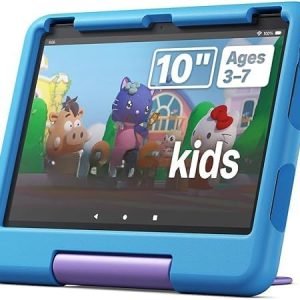 Limited-Time Sale for Summer Surprises RM 99：Fier HD 10 Kids tablet 32 GB (newest gen) | ages 3–7, includes ads-free books, games, apps and videos that children love, 10.1" brilliant screen, parental controls