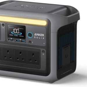 Limited-Time Sale for Summer Surprises RM 99：Anker SOLIX C1000 Portable Power Station, 1800W (Peak 2400W) Solar Generator, Full Charge in 58 Min, 1056wh LiFePO4 Battery for Home Backup, Power Outages, and Outdoor Camping (Optional Solar Panel)