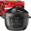 Limited-Time Sale for Summer Surprises RM 99.00 ：Instant Pot RIO Wide Base, 7.5 Qt, Large Searing Base, WhisperQuiet Steam Release, 7-in-1 Multi-Cooker, Pressure, Slow, Rice, Steamer, Sauté, Yogurt & Warmer