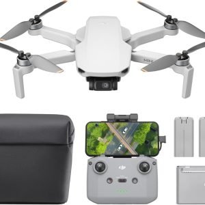 Limited-Time Sale for Summer Surprises RM 99：DJI Mini 4K Fly More Combo, Drone with 4K UHD Camera for Adults, Under 249 g, 3-Axis Gimbal Stabilization, 10km Video Transmission, Auto Return, 3 Batteries for 93-Min Max Flight Time, QuickShots