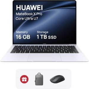 Celebrate the Islamic New Year Limited-Time & Limited-Quantity Deal RM 99.00：HUAWEI MateBook X Pro Core Ultra, 980g Ultralight Metallic body, Intel® Core™ Ultra 7 Processor, 14.2-inch HUAWEI 3.1K flexible OLED Real Color Touch Display, 16GB+1TB, White + FOC