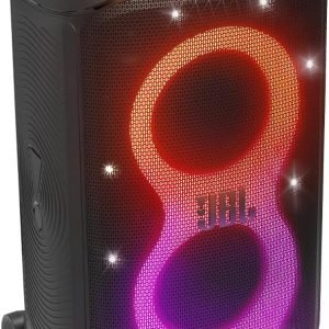 Limited-Time Sale for Summer Surprises RM 99.00 ：JBL PartyBox 520 Portable Bluetooth Party Speaker with AI Sound Boost, 400W Powerful Sound, Dynamic Light Show, 15H Playtime, Mic & Guitar Inputs, IPX4 Splashproof, Telescopic Handle & Wheels – Black