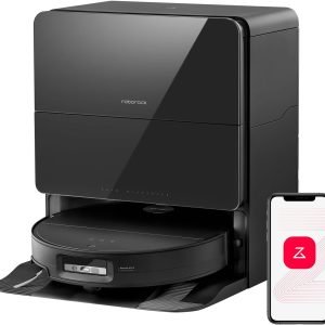 Happy Figures Deals Limited-Time & Limited-Quantity Deal RM 109.00：roborock Saros 10 Robot Vacuum and Mop, 22,000Pa Suction, AI Obstacle Avoidance, 3.14-inch Ultra Thin, Auto Detachable Mop, Zero Tangling Main Brush, Hot Water Mop & Dock Self Cleaning, Pet Friendly