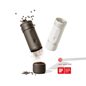 Limited-Time Sale for Summer Surprises  RM 99：OutIn Fino Portable Electric Coffee Grinder,Adjustable Coffee Bean Grinder with 28 Precise Grind Setting,One-Button Burr Coffee Grinder with Fast‑Charge Battery, Auto‑Stop & Clog‑Protection
